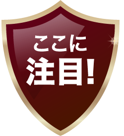 ここに注目！